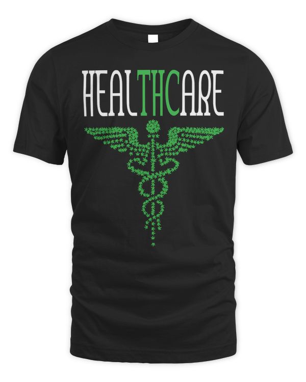 Funny Marijuana Weed Pot Cannabis Hemp Healthcare THC Pullover Hoodie