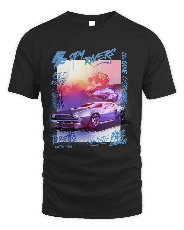 Fast & Furious Spy Racers Graffiti Poster T-Shirt