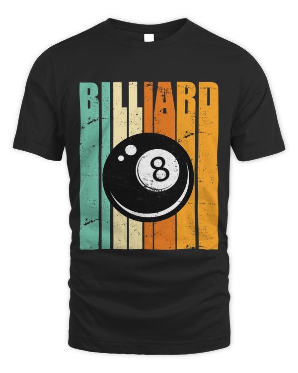 Billiard Table 8-Ball T-Shirt