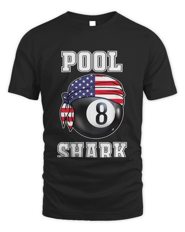Billiard Team  8 Ball Pool Game Player Gifts for Pool Shark T-Shirt