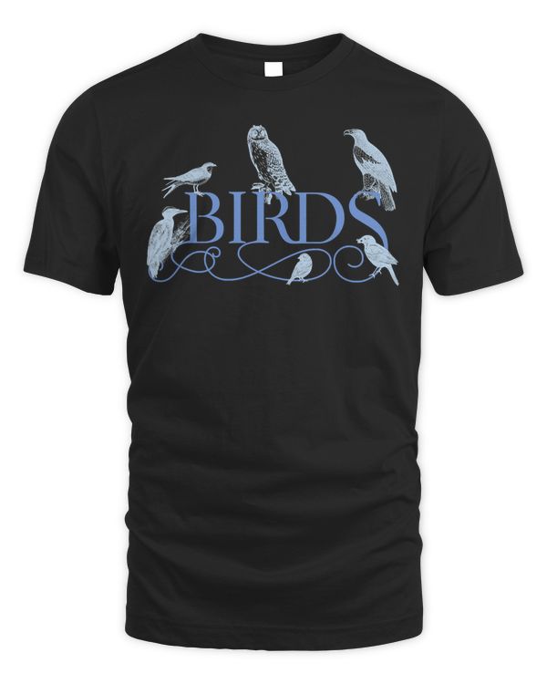 Backyard Bird Watching Watchers Lovers For Birders Word Art T-Shirt