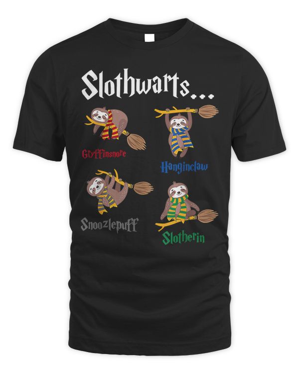 Harry Slothwarts-Funny Birthday Gift Sloth T-Shirt T-Shirt