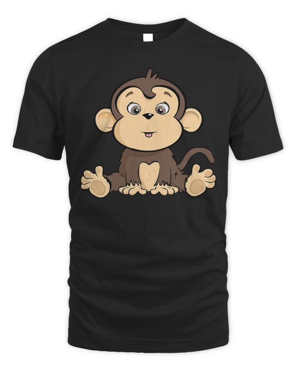 Cute Monkey T-Shirt