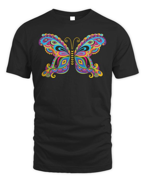 Butterfly Collection Just A Girl Who Loves Butterflies Gift T-Shirt