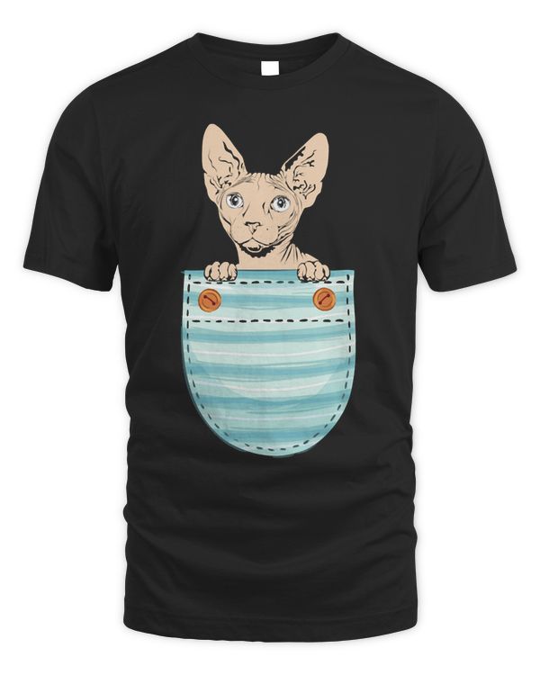 Cute Sphynx Cat Owner Feline Lover Hairless Kitty Pullover Hoodie