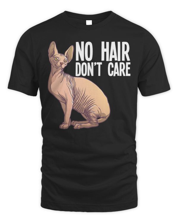 Funny Sphynx Cat Art For Men Women Hairless Cat Lover Pet T-Shirt Copy