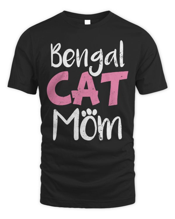 Bengal Cat Shirt  Mother Mom Gift