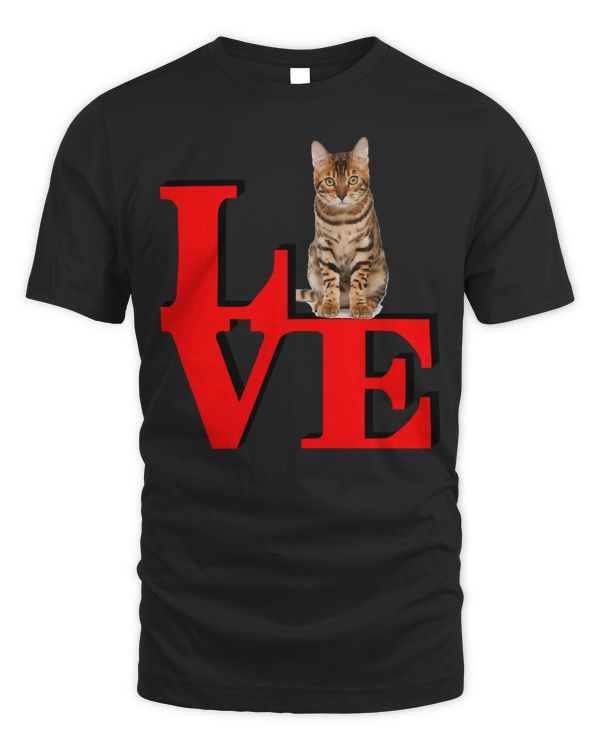 Bengal Love Park I love my Cat Long Sleeve T-Shirt