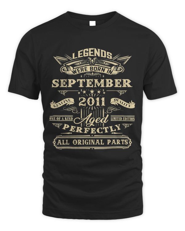 11th Birthday Gift For Legends Born September 2011 11 Years