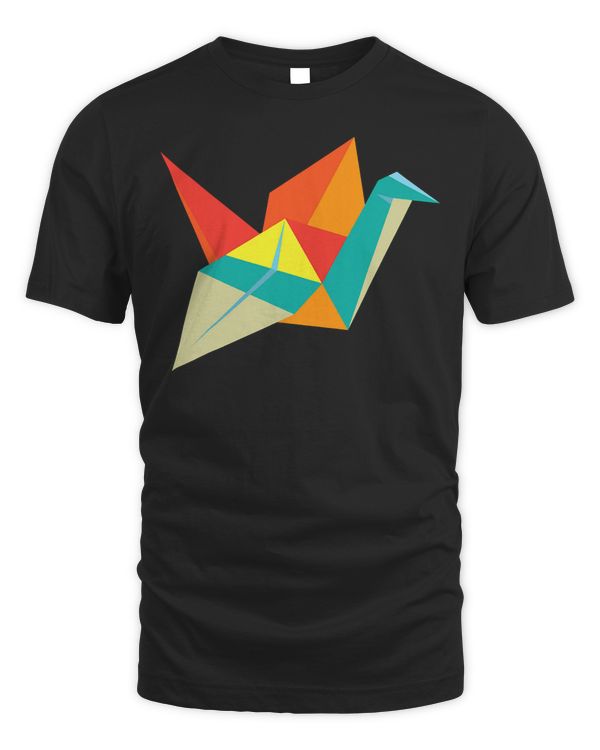 Crane Origami Master Women Gift Japanese Culture Origami T-Shirt