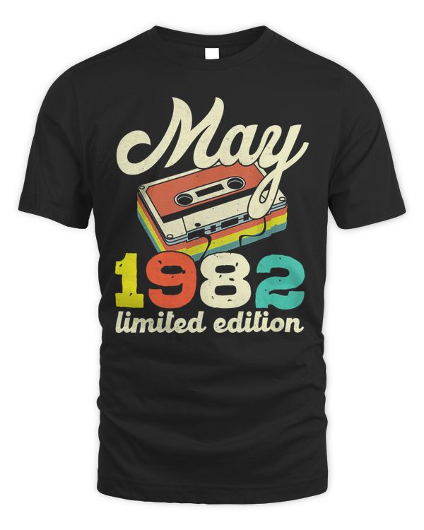 40th Birthday May 1982 Vintage Cassette Limited Edition