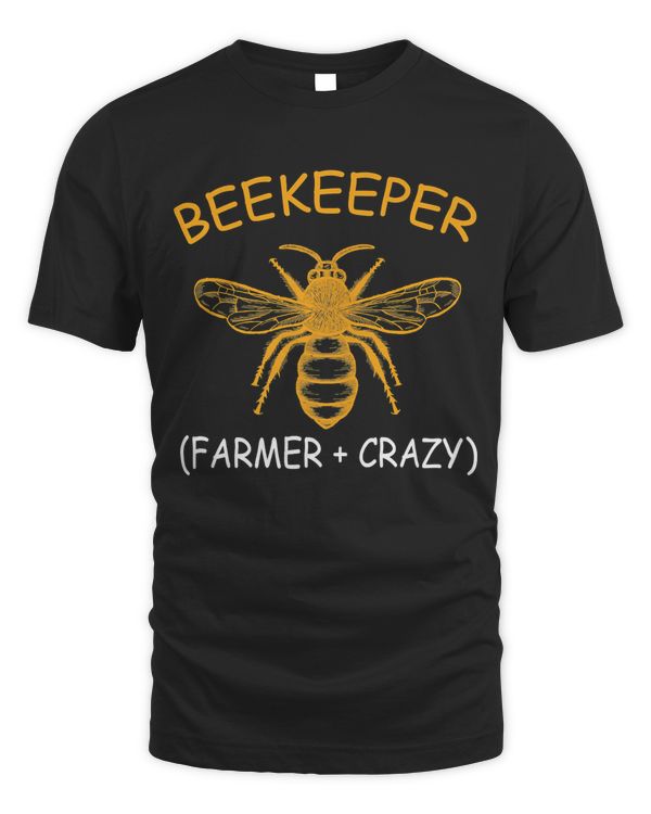 Beekeeping Gift Shirt Funny Beekeeper Farmer Plus Crazy Premium T-Shirt