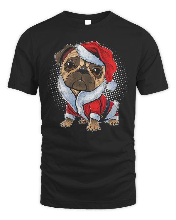 Pug Dog Christmas Pug Dog Mama Mom Dad Santa Xmas Pugmas 154 Pug Dad Pug Mom