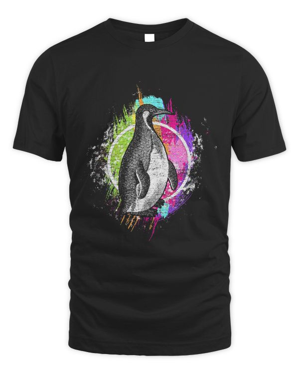 Colorful Penguin T-Shirt