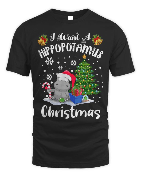 Hippopotamus I Want A Hippopotamus For Christmas Hippo Xmas 82 Hippo