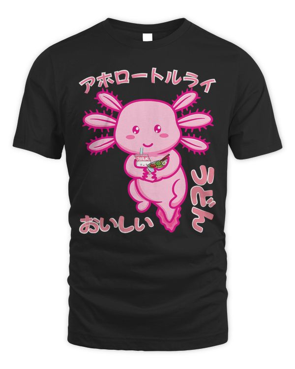 Anime Art Merch Lovers Women Girl Men Vintage Axolotl Life 163