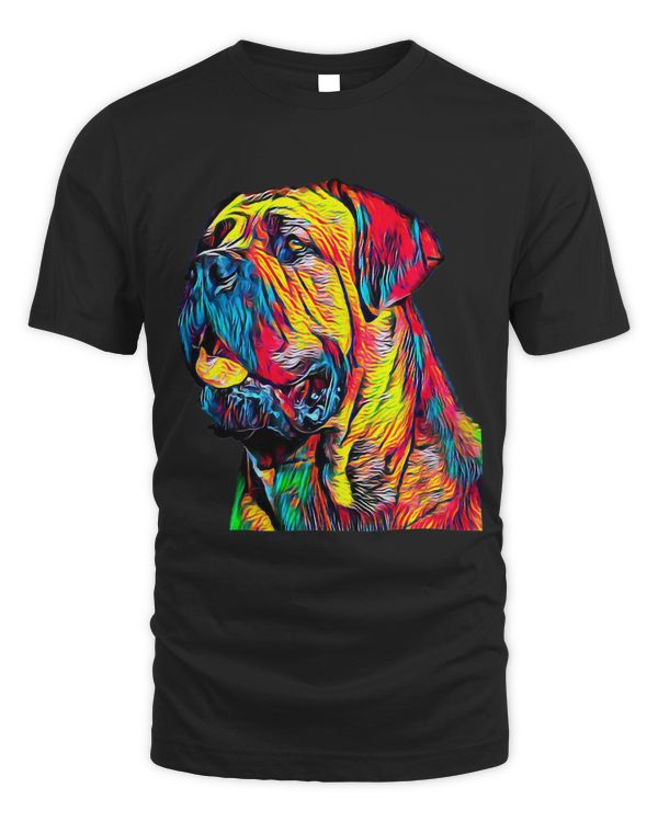 Cane Corso Italian Mastiff Dog Head T-Shirt