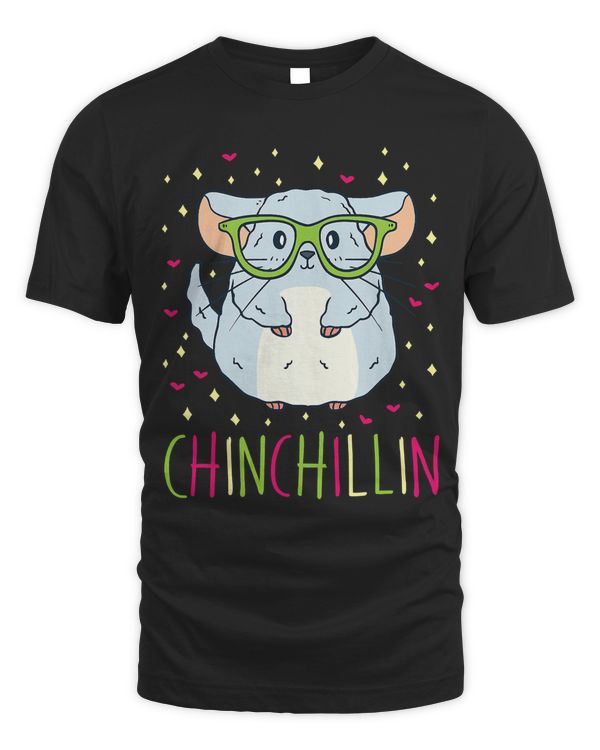 Cute Chinchillin Funny Pet Lover Gift Idea T-Shirt