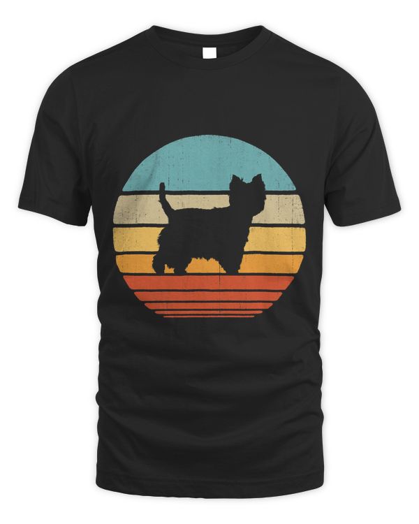 West Highland White Terrier Retro Vintage 60s 70s Westie T-Shirt