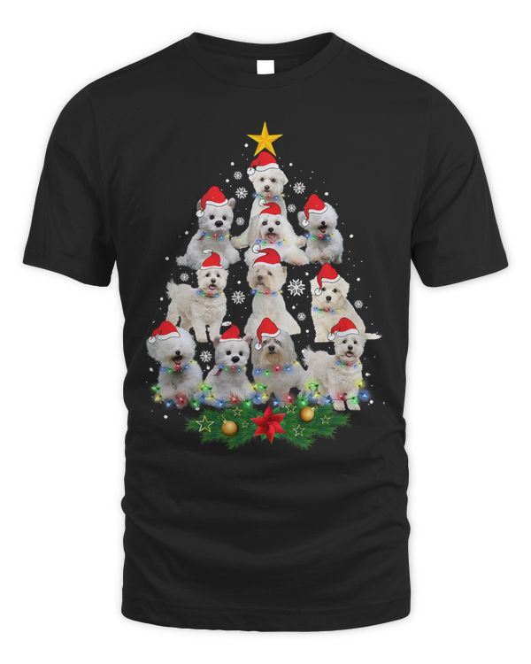 Westie Christmas Tree Funny Dog Christmas Pajamas Gift Xmas T-Shirt