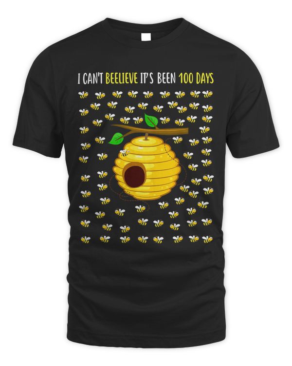 Bee Hive Tree 100 Days Of School Shirt for Teacher & Student T-Shirt