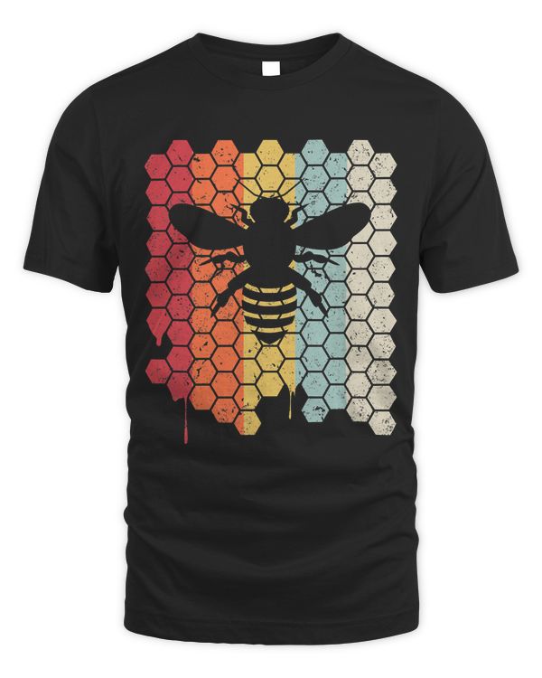 Bee Shirt. Retro Style Beekeeper T-Shirt