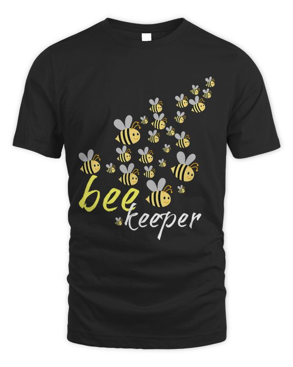 Bee Swarm- Bee Keeper - Bee Keeping Honey Apparel T-Shirt