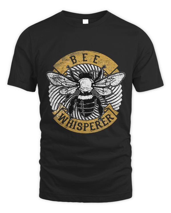 Bee Whisperer Beekeeper Honey Save The Bees Cute Insects T-Shirt