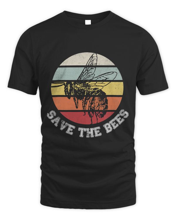 Distressed save the bees lovers shirts for beekeeper tee