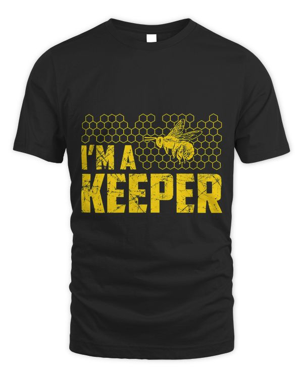 Funny Beekeeping Great Gift For Hive Honey Bee keper Lover Premium T-Shirt