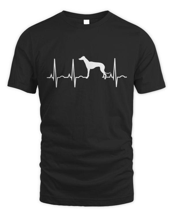 Greyhound Heartbeat T-Shirt - Best Greyhound Gift Shirt
