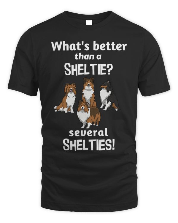 Cute Several Shelties Better Than One Sheltie T-Shirt T-Shirt