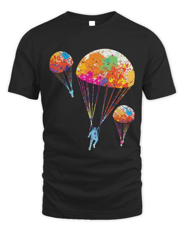 Awesome Parachute Skydiving Skydive Parachuting T-Shirt