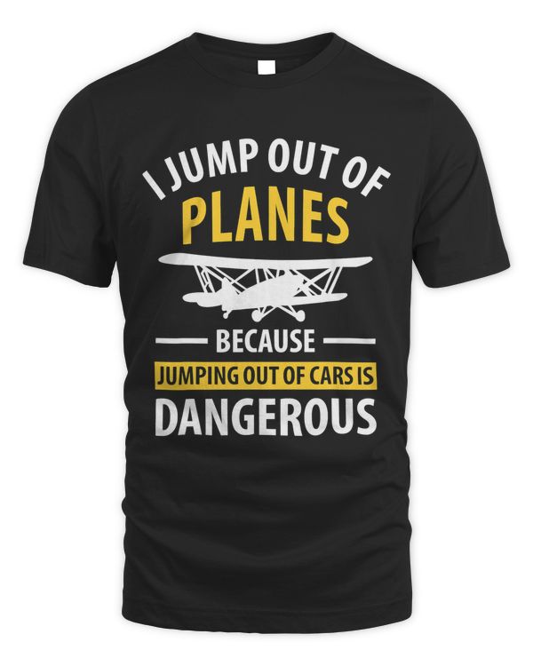 Funny Skydiving And Parachute Saying & Gift For Skydiver T-Shirt