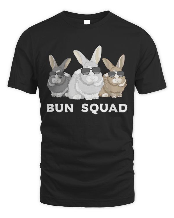 Bunny Squad Cute Rabbit Fluffle Pullover Hoodie