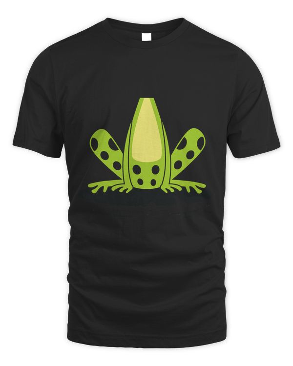 Frog Body Costume Cute Easy Reptile Halloween Gift T-Shirt