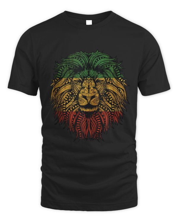 Lion Rasta Roots Rock Reggae Graphic Design Tank Top
