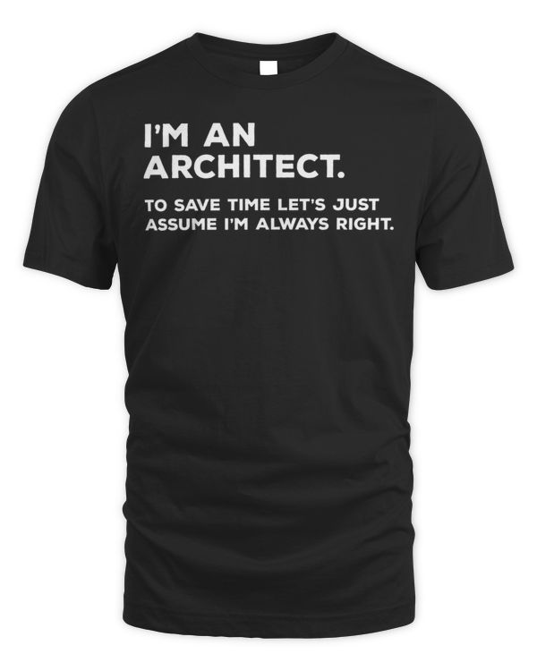 Funny Architect Gift for Architects T-Shirt