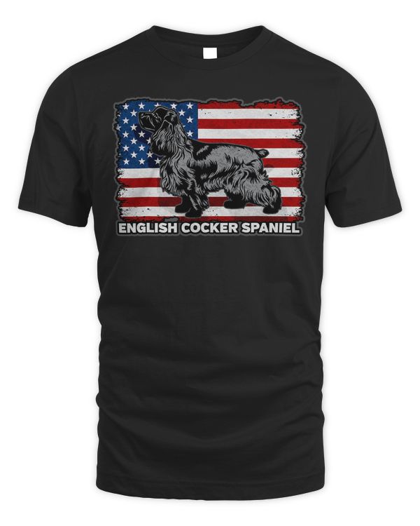 English Cocker Spaniel Dog Tshirt