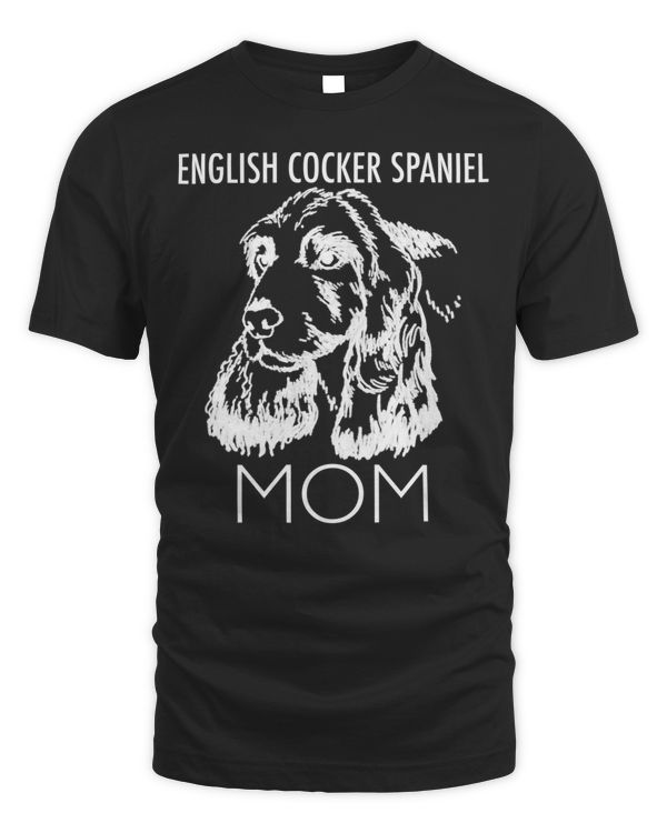 English Cocker Spaniel Mom Dog Long Sleeve Shirt T-Shirt