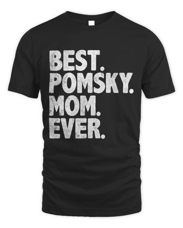 Best Pomsky Mom Ever Funny Vintage Dog Mother's Day T-Shirt
