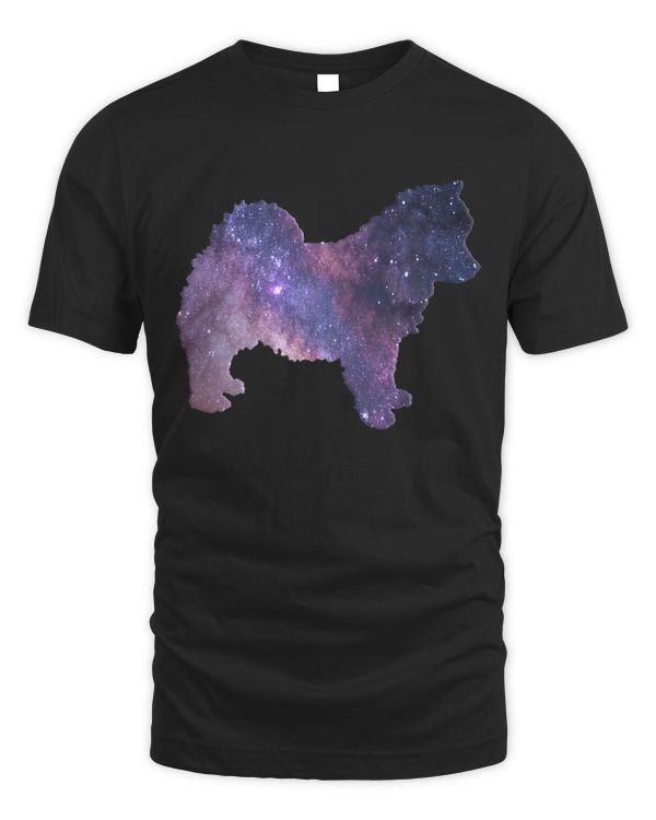 Cosmic Pomsky Dog TShirt - Space Galaxy Nebula Pomsky Shirt