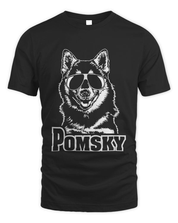 Funny Proud Pomsky coolest dog ever dog mom present gift dog Pullover Hoodie
