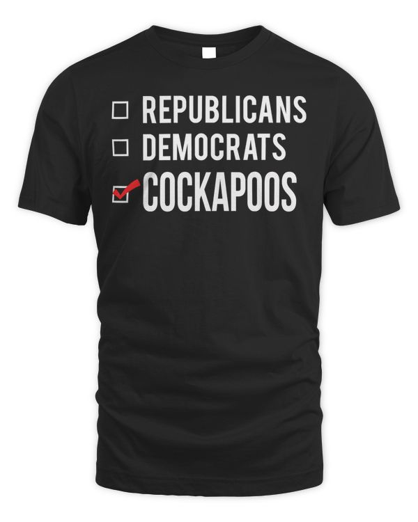 Cockapoo Dog Tee, Cockapoo Dog Lover