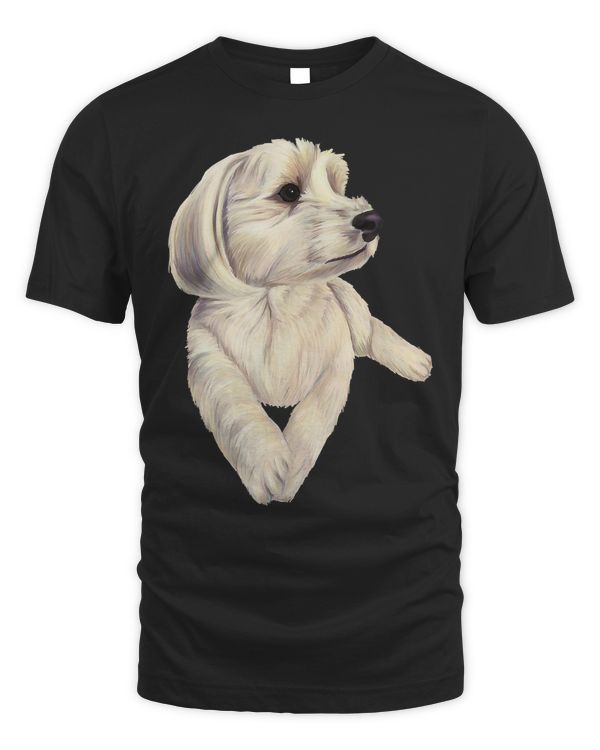 Havamalt - Maltese Havanese white dog shirt