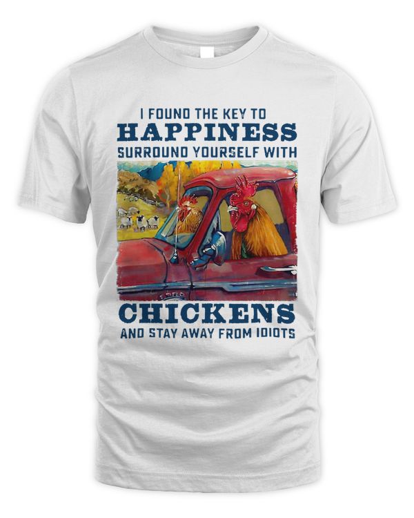 I Found The Key To Happiness Surround Yourself With Chickens 114