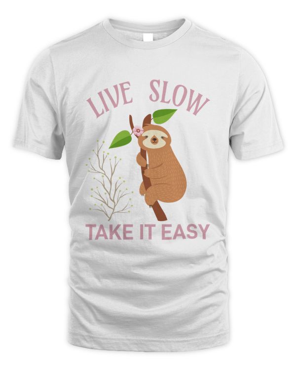 Lovely Sloth T-Shirt, Animal T-Shirt, Lovely Sloth Hoodie, Animal Hoodie, Nature Shirt  (20)