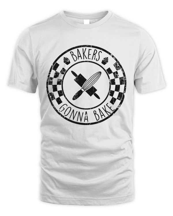 Bakers Gonna Bake Vintage Style T-Shirt