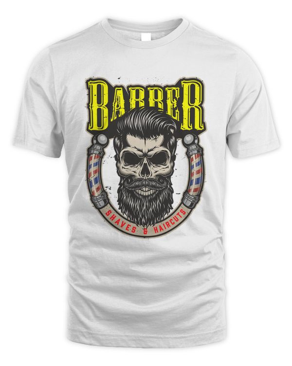 Barber Shaves & Haircuts Cool T-Shirt for Men Women T-Shirt