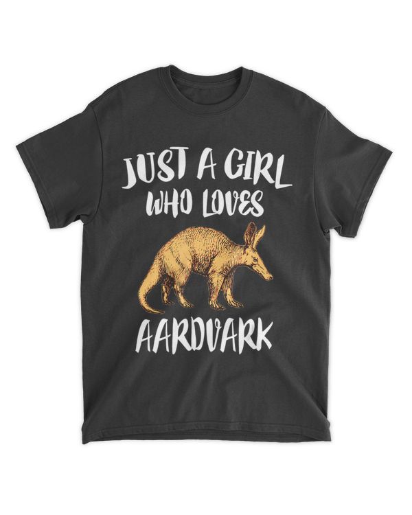 Just A Girl Who Loves Aardvark Animal Gift